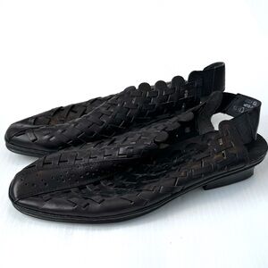 Rieker comfort and style Black Leather slingback sandals size 40 (8.5-9 US)